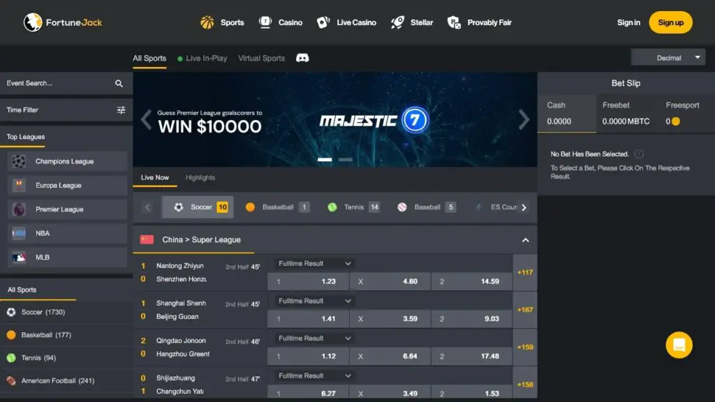 FortuneJack Sportsbook upgraded with new bonuses and features