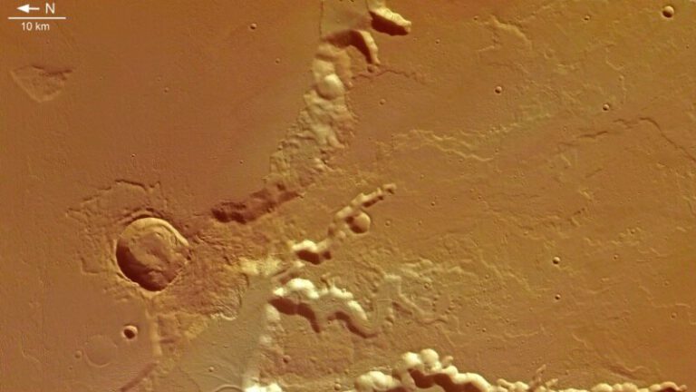 New Evidence Suggests Large Water Ice Supply near Mars’ Equator