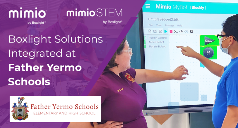 Technology-powered learning is a new innovation at Father Yermo Schools