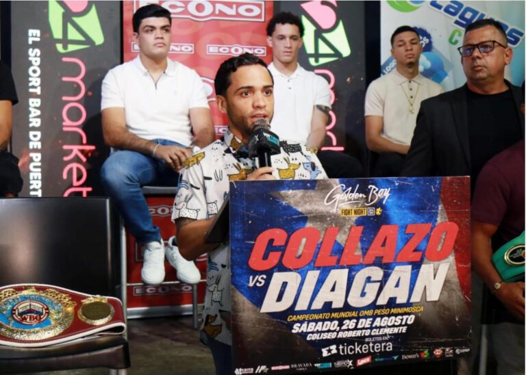 COLLAZO VS. DIGAN PUERTO RICAN PRESS CONFERENCE