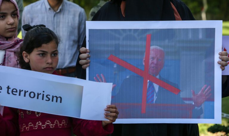 Biden makes Americans targets in the Middle East and then campaigns on their deaths