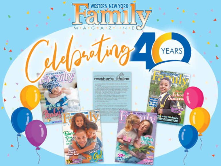 WNY Family Magazine is Celebrating 40 Years of Family!