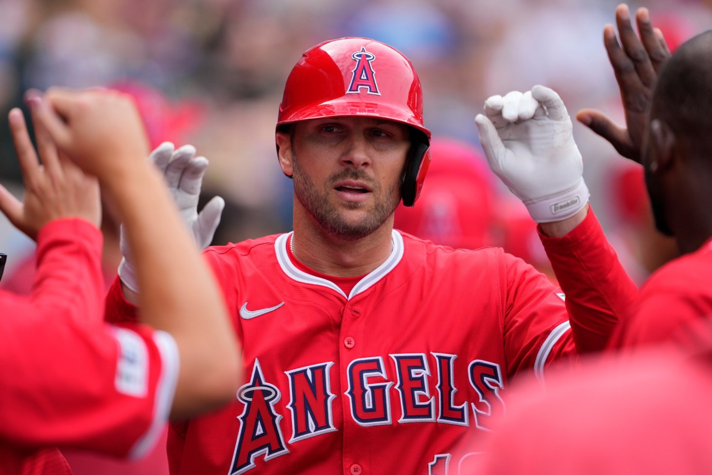 Jake Marisnick, the Angels’ non-roster invitee, is fighting to keep his job in the majors.