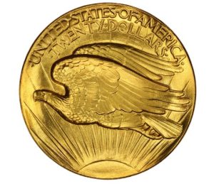 PCGS Coins of the Month: 1907 Saint Gaudens Double Eagle Extremely High relief Inverted edge letters