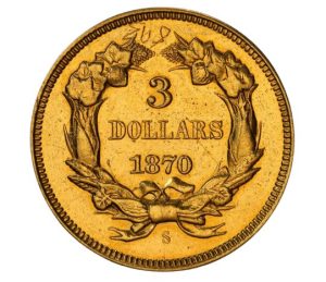 PCGS Coins of the Month:1870-S $2, PCGS Sp50