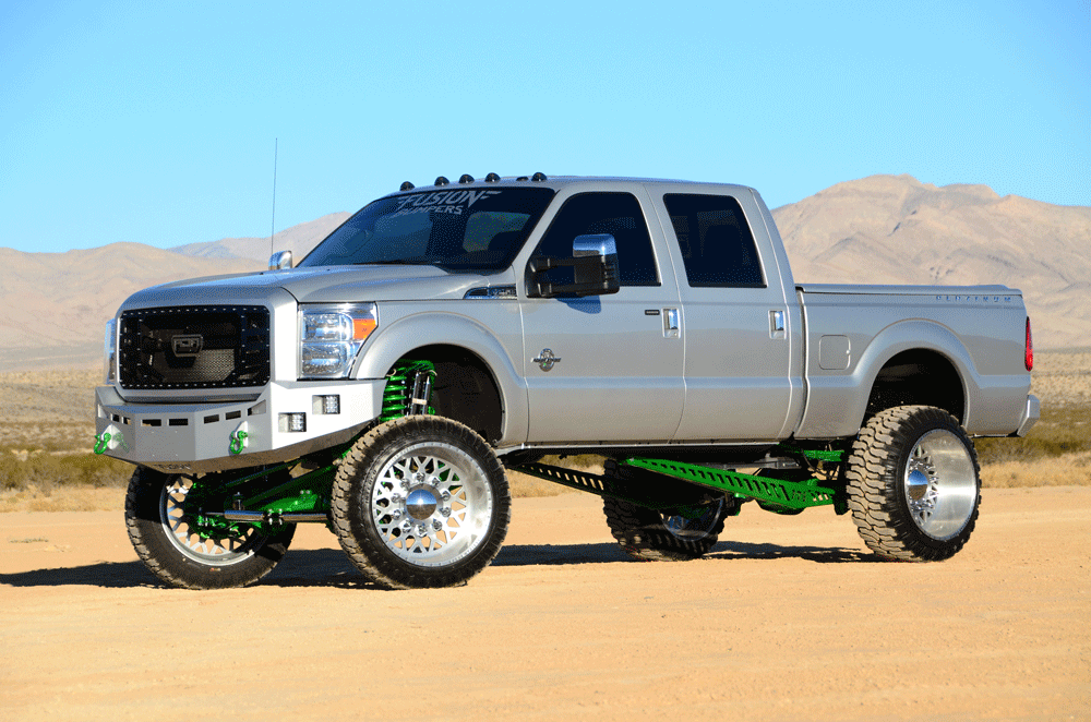 St. Patrick’s Day Showstopper:  ADA Offroad’s Ford F-250 Platinum Super Duty