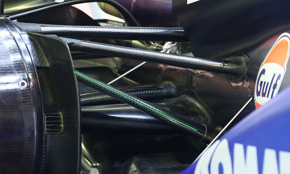 Why Williams went against the grain in suspension layout