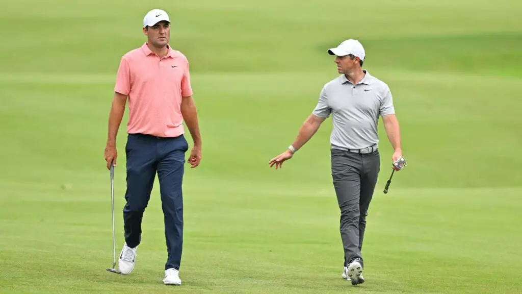 Rory McIlroy talked about his putting struggles. Scottie Scheffler did, too
