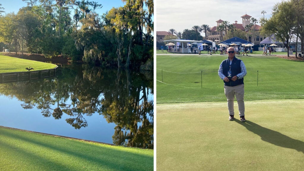 What is the newest green on TPC Sawgrass Golf Club? The lake was there a year before