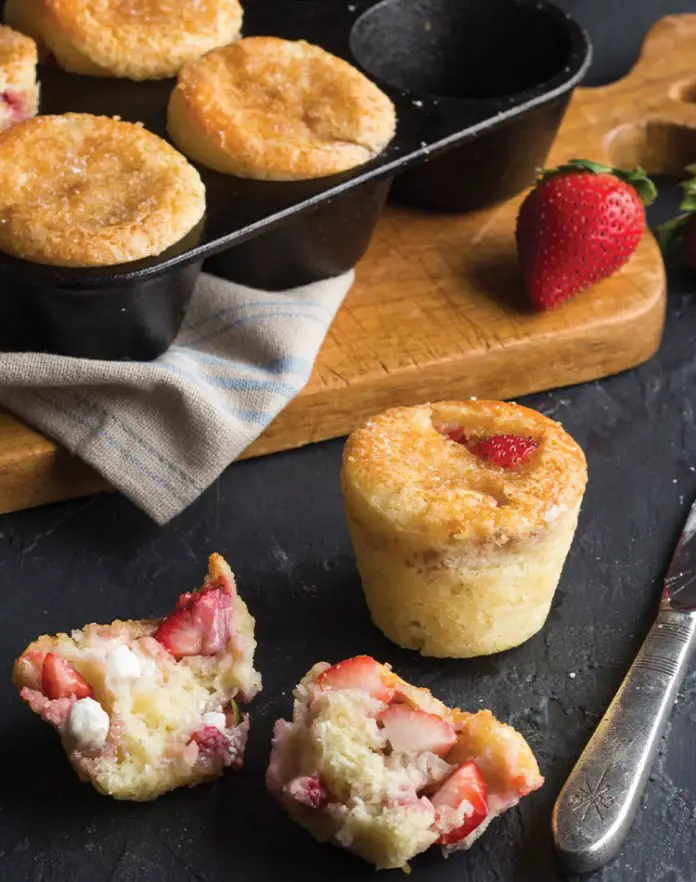 Spring is here! Enjoy 7 baked Strawberry Desserts.