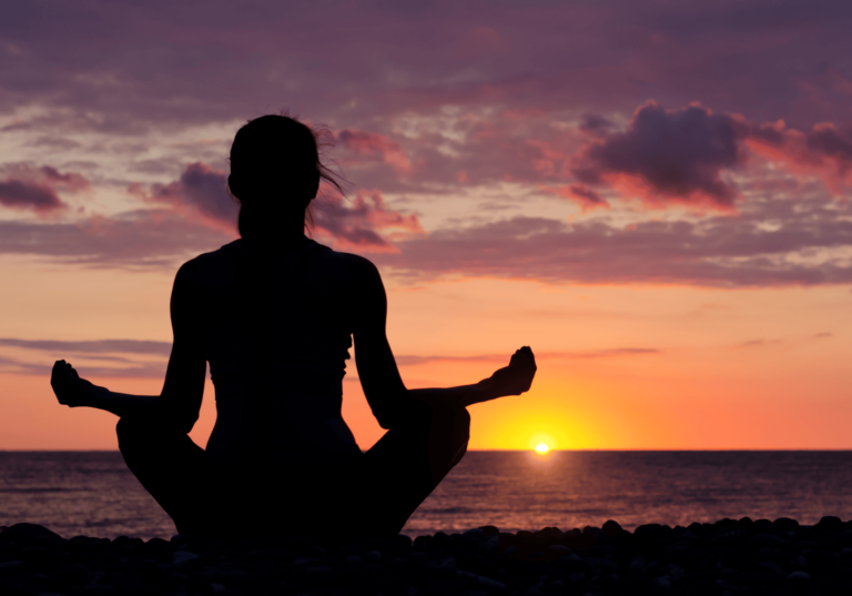 Meditation is the key to achieving peace of mind