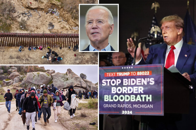 Migrants say that they want Biden re-elected because they fear Trump won’t let them enter the US