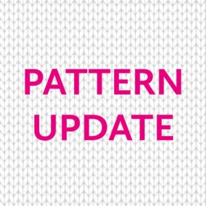 Pattern update – Aghla by Bronagh Miskelly in Knitting issue 249