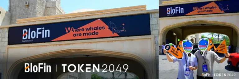BloFin Sponsors TOKEN2049 Dubai, and celebrates the sideEvent: WhalesNight AfterParty 2020