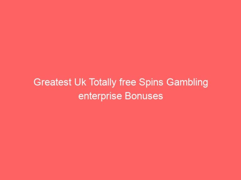 Best Uk Free Spins Casino Bonuses