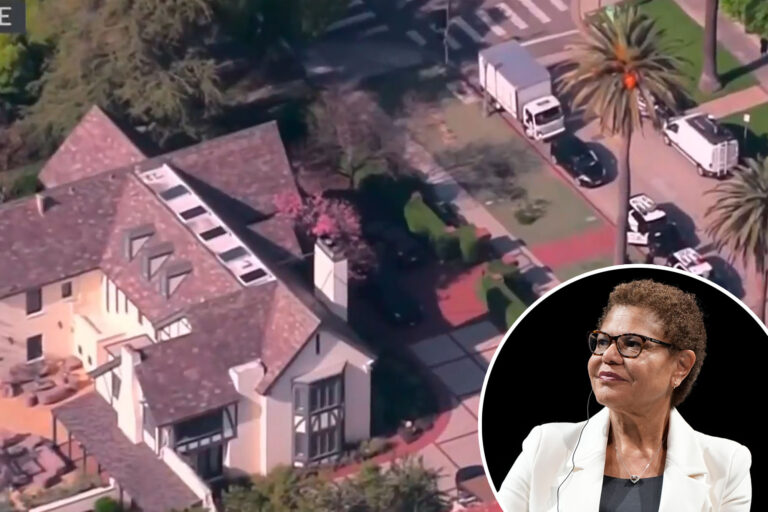 LA Mayor Karen Bass’ home broken into while it was occupied, suspect in custody