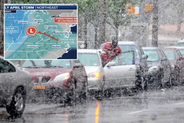 This week, commuters may face problems due to heavy spring snowfall in Northeast New England.