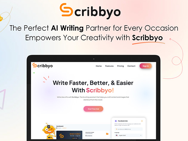 You can get lifetime AI writing assistance at less than $70