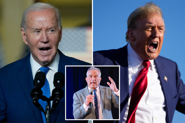 Biden leads Trump by a narrow margin in Wisconsin with RFK Jr. on the ballot: poll